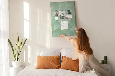 Tablica korkowa ze stylowym motywem
