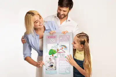 Tablica korkowa z motywem jednorożca