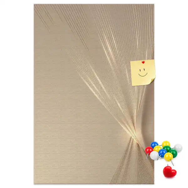 Tablica korkowa Świetlna abstrakcja