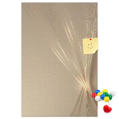 Tablica korkowa Świetlna abstrakcja