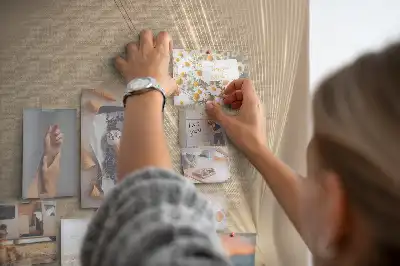 Tablica korkowa Świetlna abstrakcja
