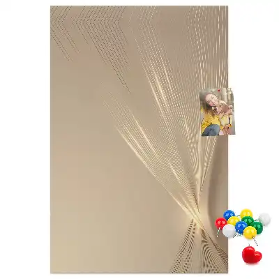 Tablica korkowa Świetlna abstrakcja