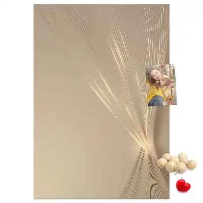 Tablica korkowa Świetlna abstrakcja