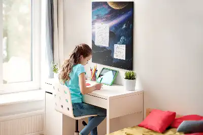Tablica korkowa Uniwersum galaktyka