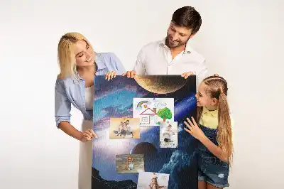 Tablica korkowa Uniwersum galaktyka