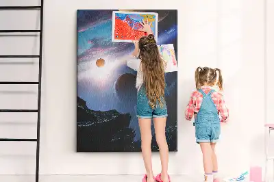Tablica korkowa Uniwersum galaktyka