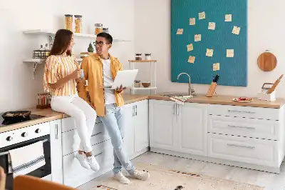 Tablica korkowa kolorowa Geometryczna abstrakcja