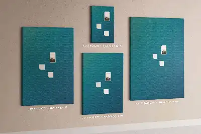 Tablica korkowa kolorowa Geometryczna abstrakcja