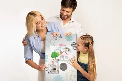 Kolorowa tablica korkowa Kolorowe okręgi
