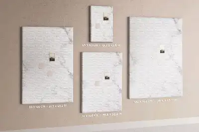 Kolorowa tablica korkowa z teksturą marmuru