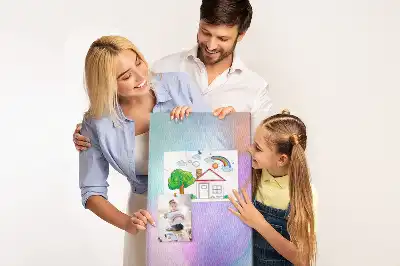 Tablica korkowa z nadrukiem Pióra pastelowe