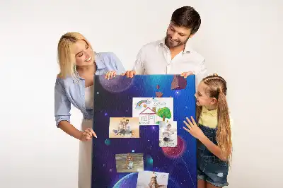 Tablica korkowa Kosmiczna sztuka