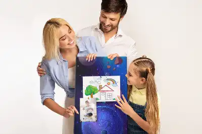 Tablica korkowa Kosmiczna sztuka