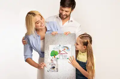 Tablica korkowa z wzorem mandali