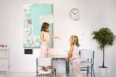 Tablica korkowa Kwiaty w rozkwicie