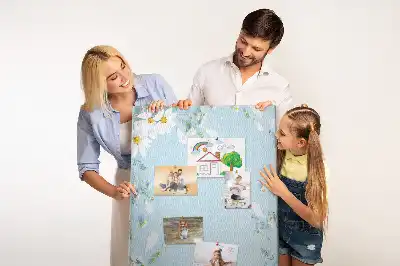 Tablica korkowa Kwiaty na brzegach