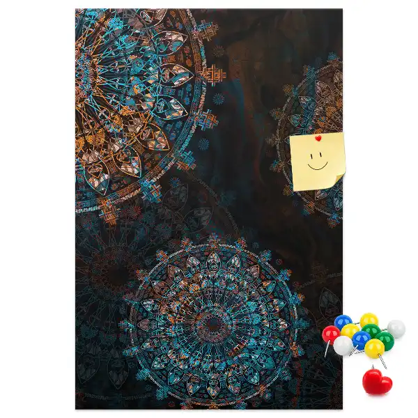 Ozdobna tablica korkowa Mandala