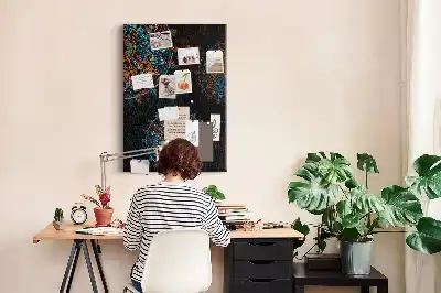 Ozdobna tablica korkowa Mandala