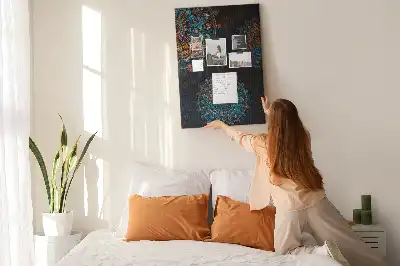 Ozdobna tablica korkowa Mandala