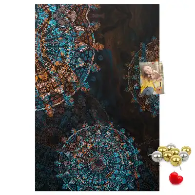 Ozdobna tablica korkowa Mandala