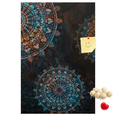 Ozdobna tablica korkowa Mandala