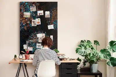 Ozdobna tablica korkowa Mandala