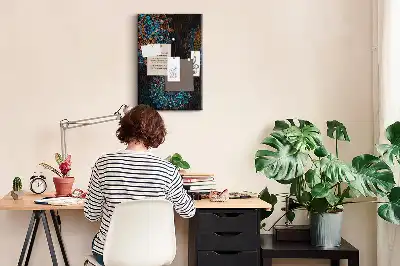 Ozdobna tablica korkowa Mandala