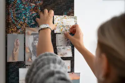 Ozdobna tablica korkowa Mandala