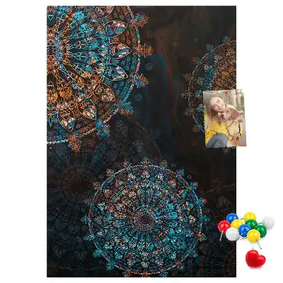 Ozdobna tablica korkowa Mandala