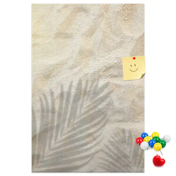 Tablica korkowa Letni piasek plażowy