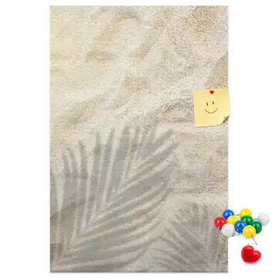 Tablica korkowa Letni piasek plażowy