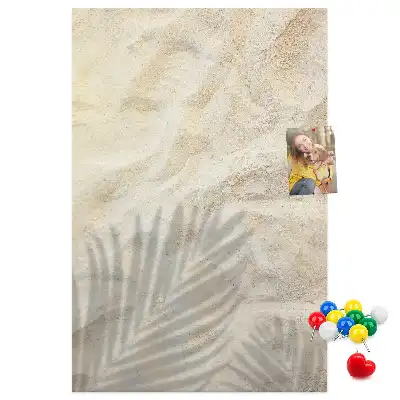 Tablica korkowa Letni piasek plażowy