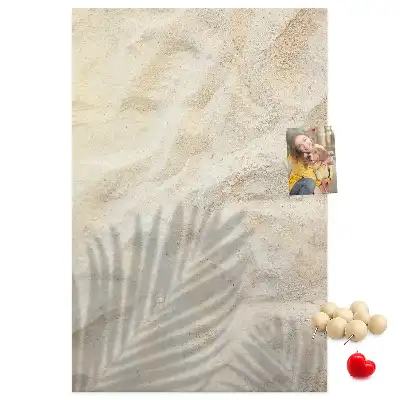 Tablica korkowa Letni piasek plażowy