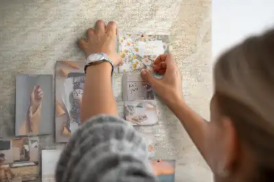 Tablica korkowa Letni piasek plażowy