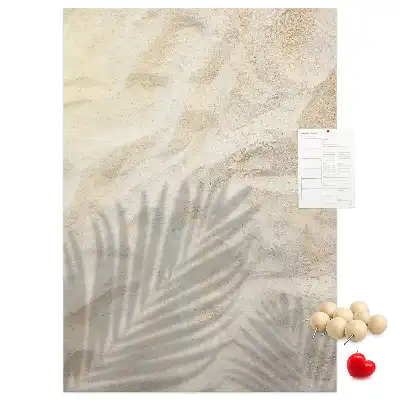 Tablica korkowa Letni piasek plażowy