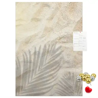 Tablica korkowa Letni piasek plażowy