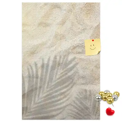 Tablica korkowa Letni piasek plażowy