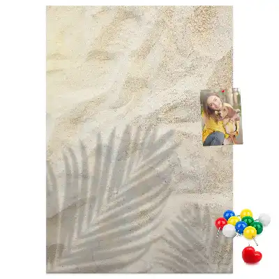 Tablica korkowa Letni piasek plażowy