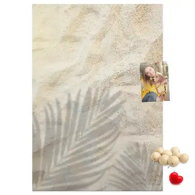 Tablica korkowa Letni piasek plażowy