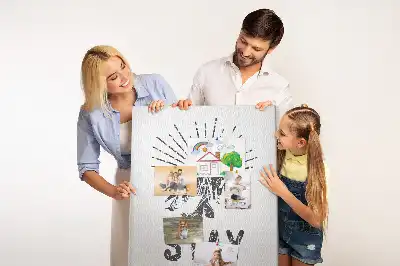 Tablica korkowa z nadrukiem Górski motyw Stay Wild
