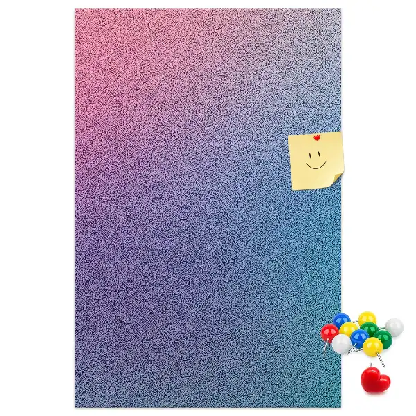 Kolorowa tablica korkowa Abstrakcyjny gradient