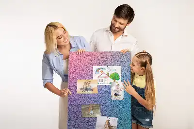 Kolorowa tablica korkowa Abstrakcyjny gradient