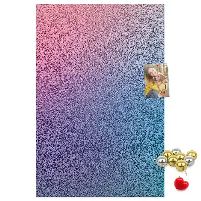 Kolorowa tablica korkowa Abstrakcyjny gradient