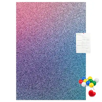 Kolorowa tablica korkowa Abstrakcyjny gradient