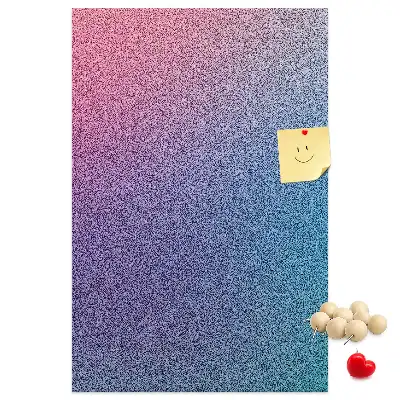 Kolorowa tablica korkowa Abstrakcyjny gradient