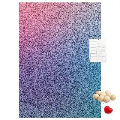 Kolorowa tablica korkowa Abstrakcyjny gradient