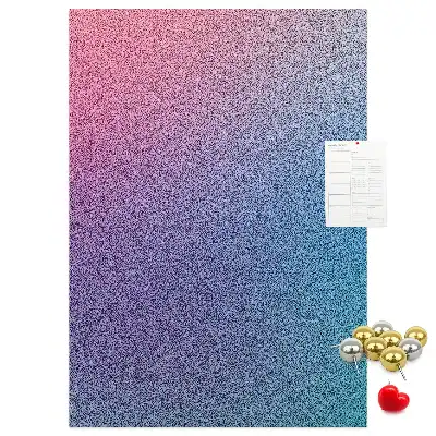 Kolorowa tablica korkowa Abstrakcyjny gradient