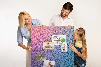 Kolorowa tablica korkowa Abstrakcyjny gradient