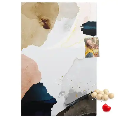 Tablica korkowa Akwarelowa abstrakcja