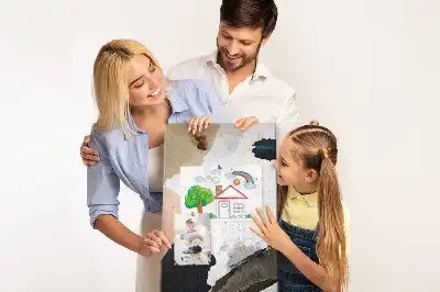 Tablica korkowa Akwarelowa abstrakcja